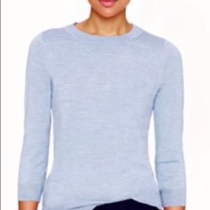J. Crew tippi sweater in light blue